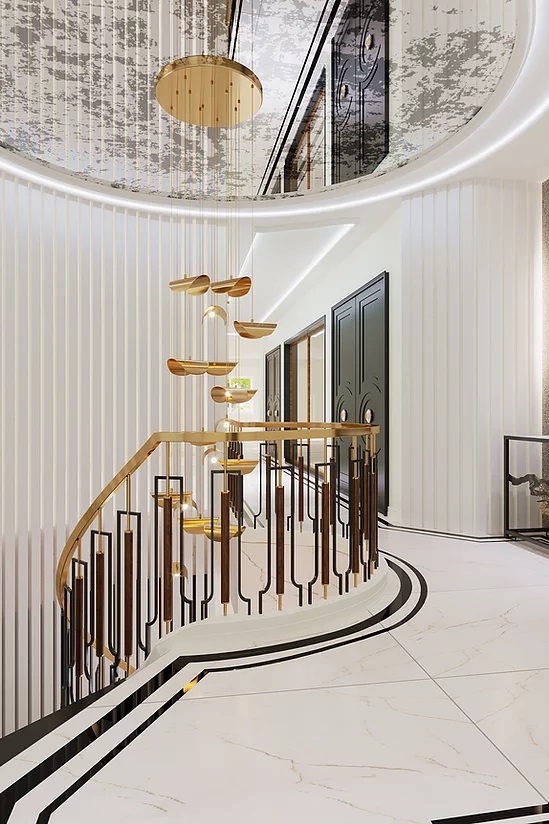 luxary gold interior